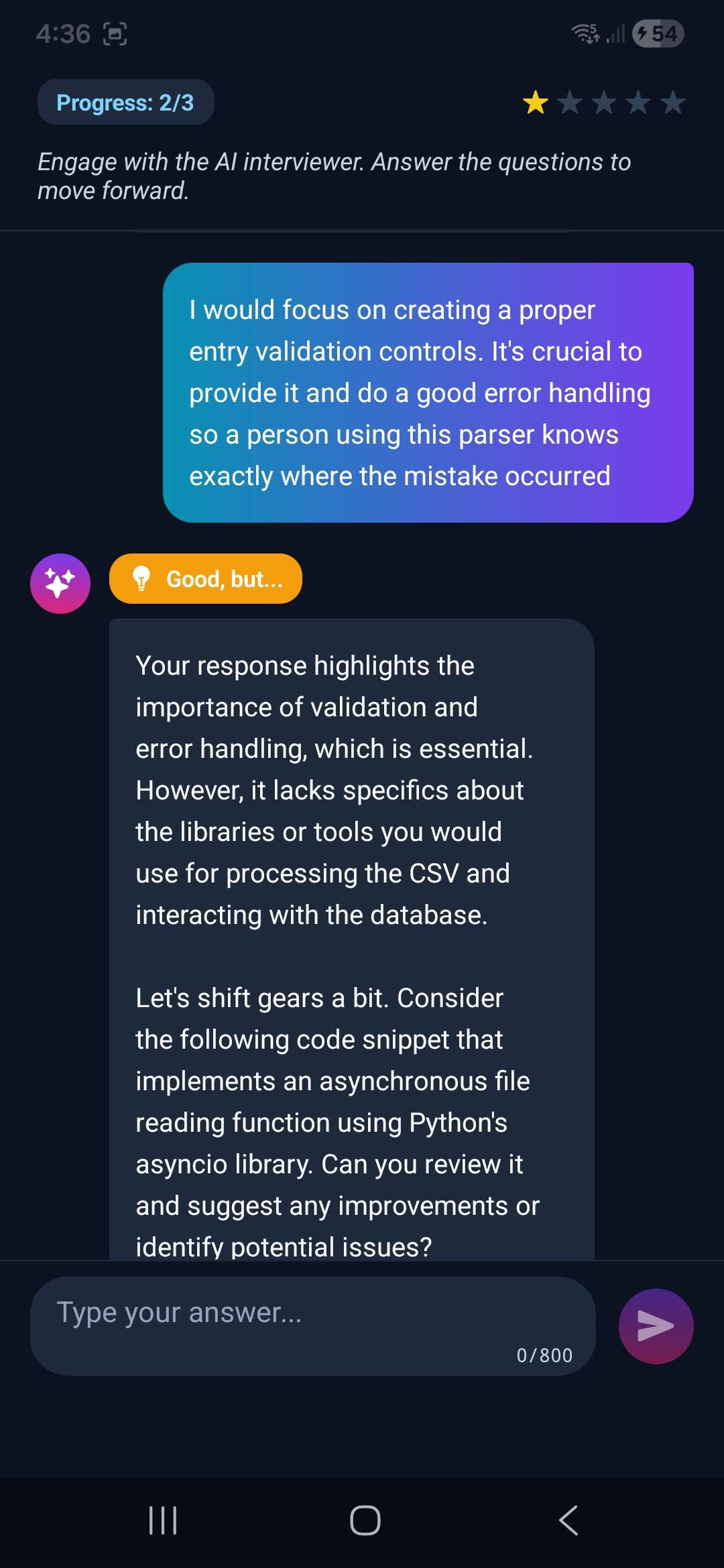 IT Interview App - Study Mode